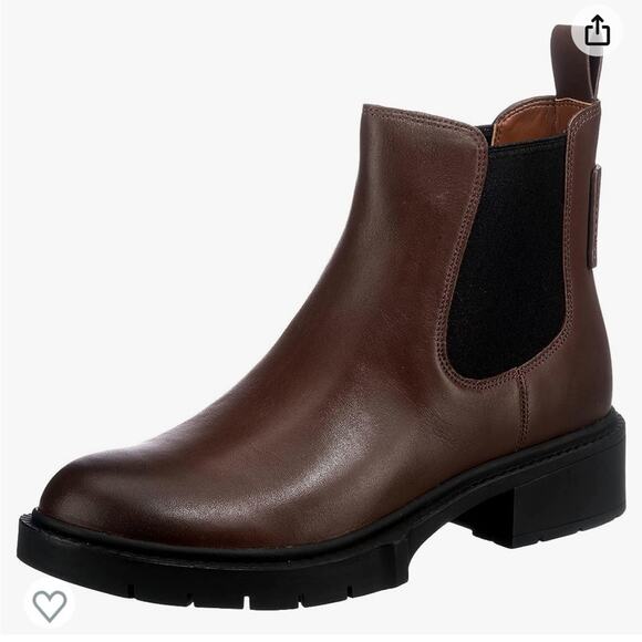 NWT COACH Lyden Leather Bootie Sz 6 - Picture 1 of 8